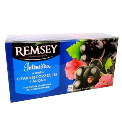 Чай Remsey со вкусом черная смородина 20 пакетиков