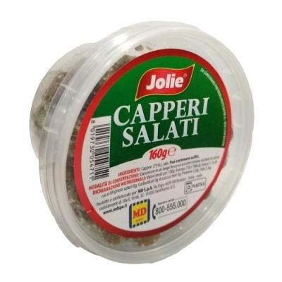 Каперсы Jolie capperi salati соленые 160г