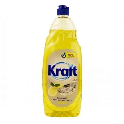 Рідина для миття посуду Kraft лимон 850мл