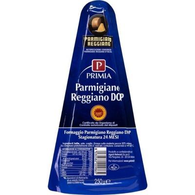 Parmigiano regiano DOP primia 24 місяців 250г