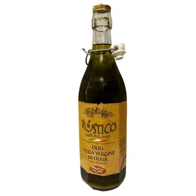 Оливковое масло Rustico olio extra vergine di oliva не фильтрованное 1л