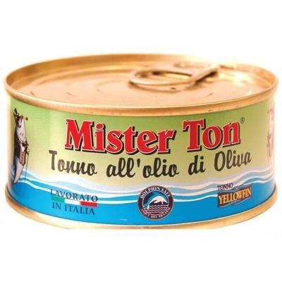 Тунец Mister Ton в оливковом масле 160г