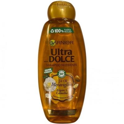 Шампунь Garnier Ultra Dolce Nutriente из масла арганы и камелии 400 мл