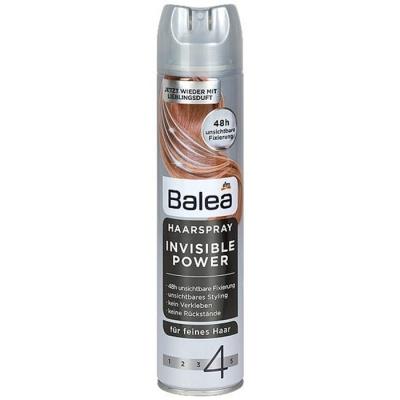 Лак для волос Balea Invisible power 4 300мл