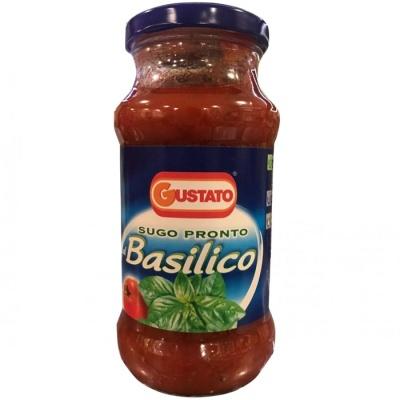 Соус Gustato sugo pronto al Basilico 350г