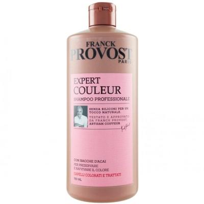 Професійний шампунь Franck Provost expert couleur для фарбованого волосся 750мл