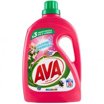 Гель для прання Ava для кольорових речей 36 прань 1,8л