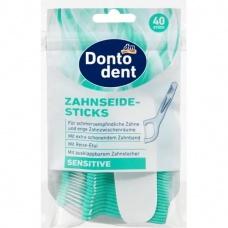 Зубна нитка Donto dent sensative для дорослих 40шт