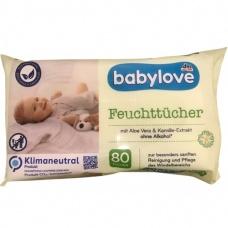 Вологі серветки Baby love Feuchttucher 80 шт