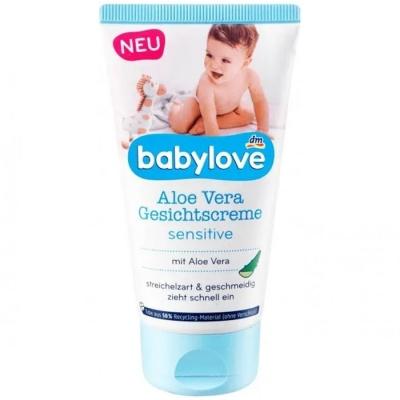 Детский крем Baby Love Aloe Vera sensative 75мл