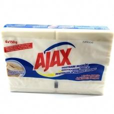 Мыло Ajax для пятновыводения с марсельской свежестью 4x150 г