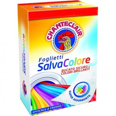 Салфетки Chanteclair Foglietti Salvacolore для поглощения цвета при стирке 8шт