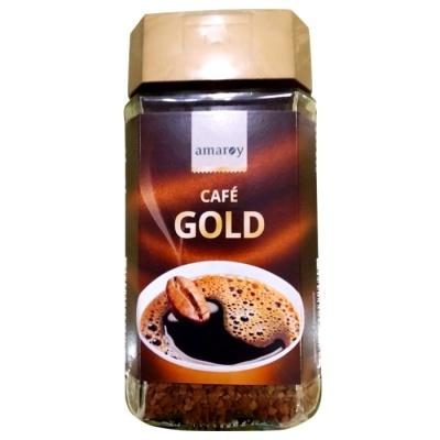 Кава розчинна Amaroy cafe Gold 100г