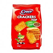 Крекер Croco crackers top з кмином 150 г