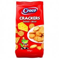 Крекер Croco crackers зі смаком сиру 400 г