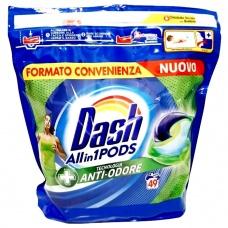 Капсули для прання Dash Anti-Odore 49 шт