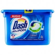 Капсули для прання Dash Classico 15 прань 376,5г