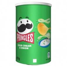 Чипсы Pringles сметана и зелень 70г