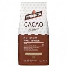 Какао Van Houten Cacao Full-Bodied Warm brown 1кг