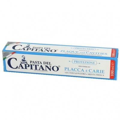 Зубная паста Capitano Protezione Placca e Carie защита от налета и кареса 100 мл