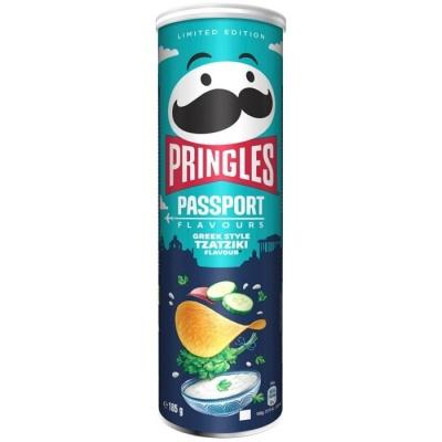 Чіпси Pringles з смаком грецького соусу 165г