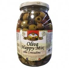 Оливки Bella oliva happy mix alla contadina 950 г