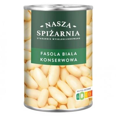 Фасоль белая Nasza spizarnia 400г