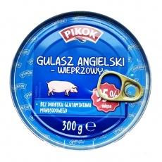 Гуляш Pikok Gulasz Angielski Wieprzowy 95% м'яса 300 г