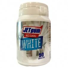Жвачка JET gum White без сахара 50 шт