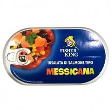 Мексиканський салат з лососем Fisher King 170г
