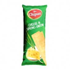 Чипсы Mr.Chipas сыр и зеленый лук 75 г