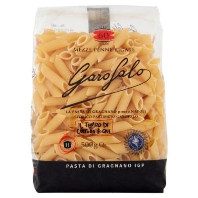 Макарони Garofalo mezze penne rigate №60 500 г