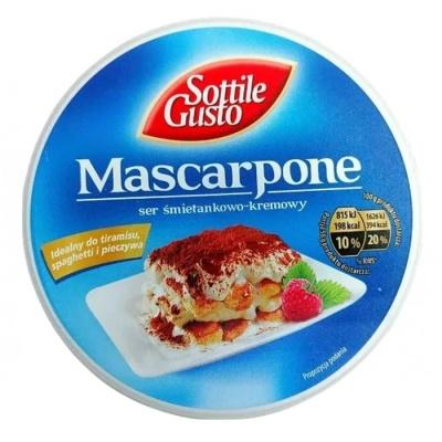 Сир Mascarpone Sottile Gusto 250г