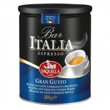 Кава мелена Saquella Bar Italia Gran Gusto 250г