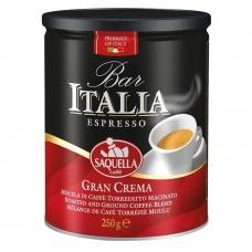 Кава мелена Saquella Bar Italia Gran Crema 250г