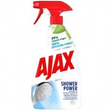 Спрей Ajax shower power для очистки известкового налета 500 мл