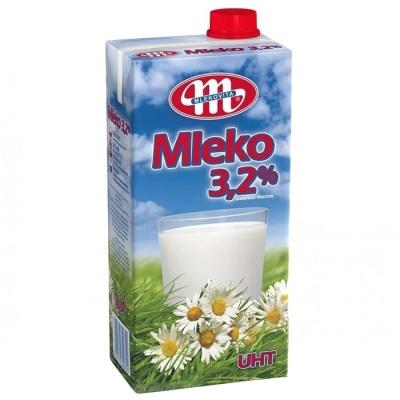 Молоко Mlekovita 3.2% 1л