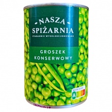 Горошок зелений Nasza spizarnia консервований 400 г