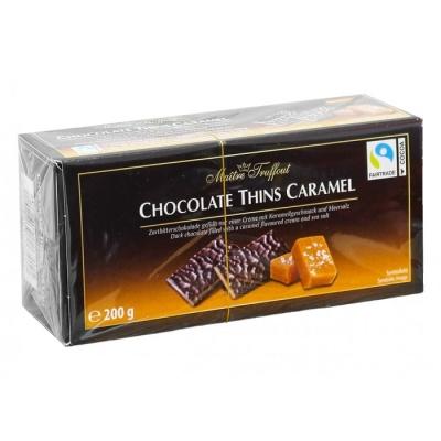 Шоколадні цукерки Maitre Truffout солена карамель 200г