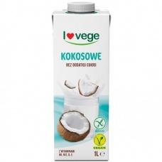 Молоко кокосове Iovege без цукру 1 л