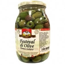 Оливки Bella Contadina festival di olive без кісточки 950 г