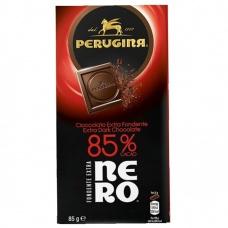 Шоколад черный Perugina 85% cacao без глютена 85 г
