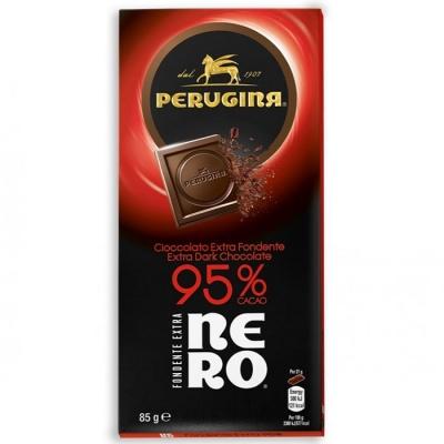 Шоколад чорний Perugina 95% cacao без глютену 85 г