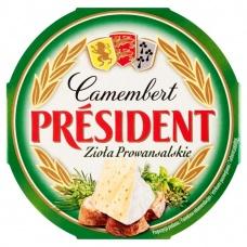 Сыр President Camembert с прованскими травами 120г