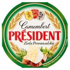 Сыр President Camembert с прованскими травами 120г