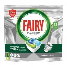 Таблетки для посудомоечных машин Fairy platinum 22 шт