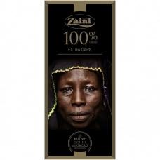 Шоколад чорний Zaini 100% какао 75г