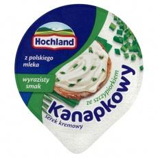 Сырная намазка Hochland с зеленым луком 130г