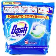 Капсули для прання Dash Classico 40 шт