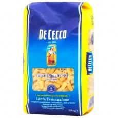 Макароны De Cecco Tubetti Rigati 500 г